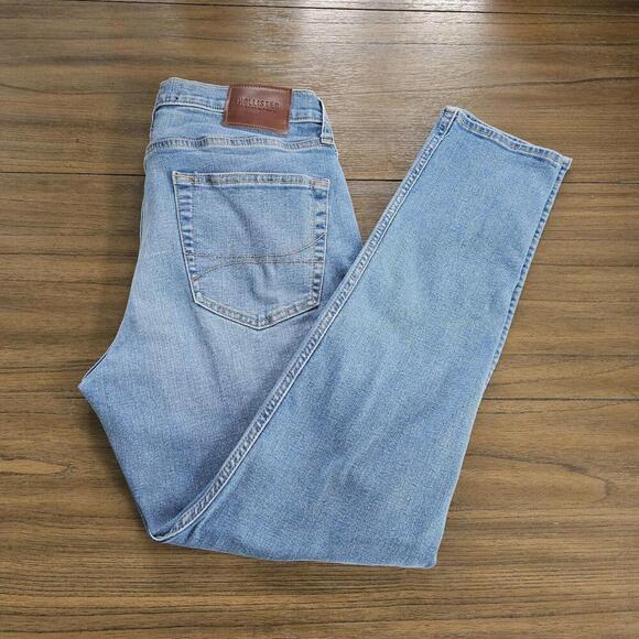 Hollister Athletic Skinny Jeans SZ 33 - Picture 12 of 12